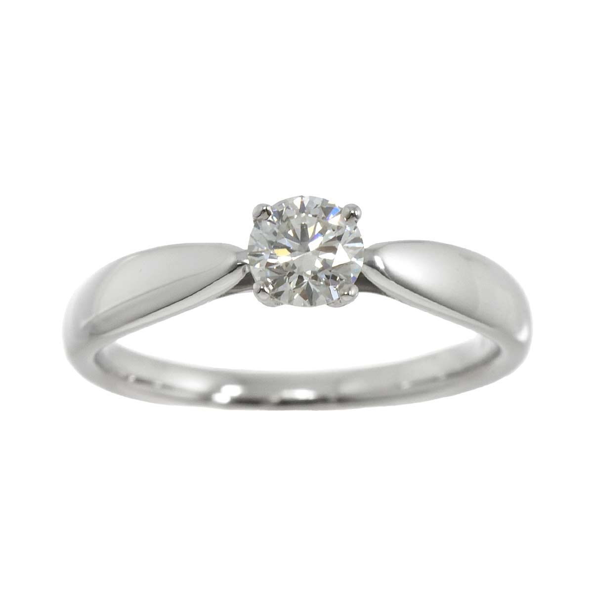 ティファニー TIFFANYu0026Co. ハーモニー ダイヤ 0.28ct H/VS1/3EX 6号 リング PT プラチナ 指輪 Harmony Ring【鑑定書付き】 90212470 24181円