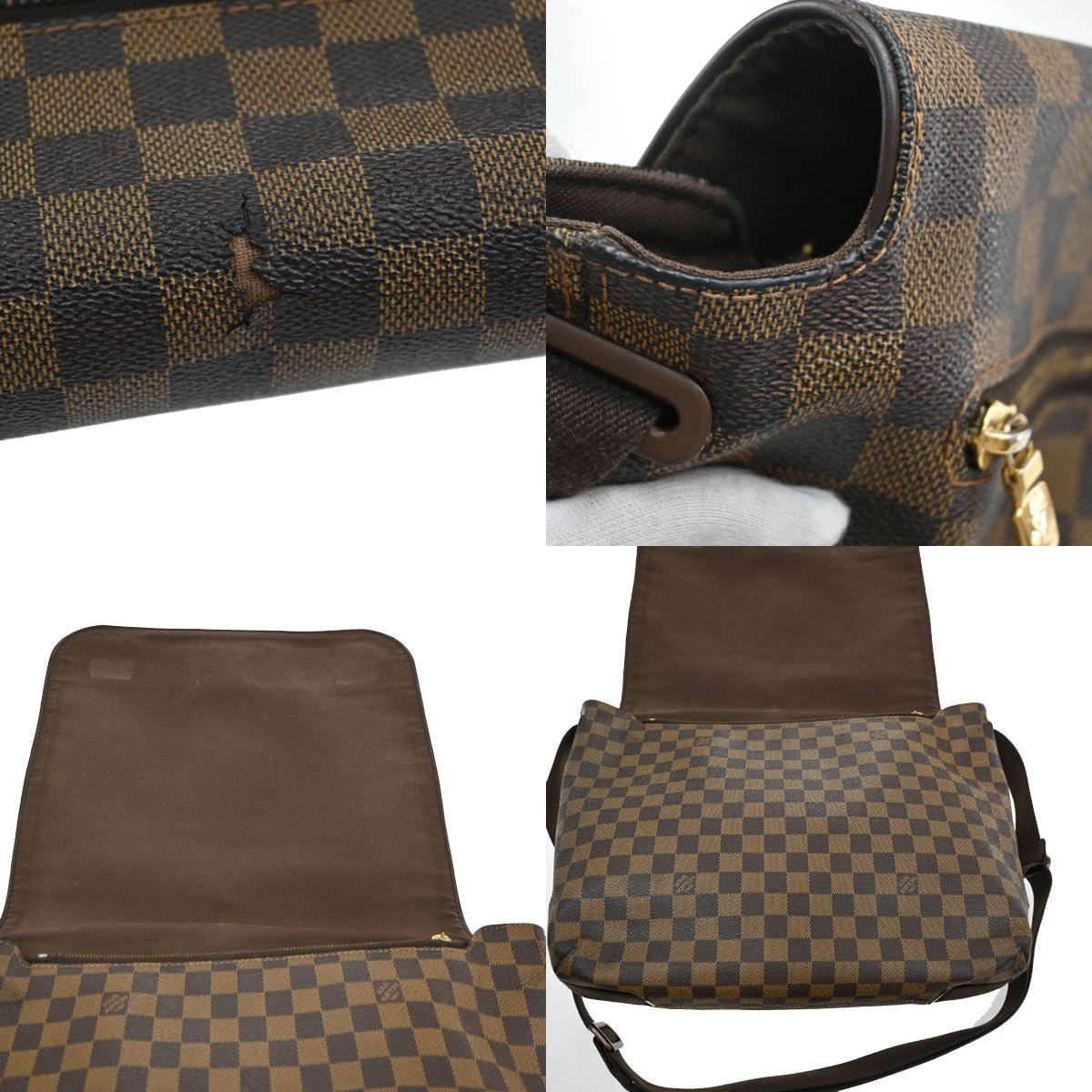 ルイヴィトン ダミエ エベヌ ブルックリン MM ショルダーバッグ 楽天市場】【バッグ】LOUIS VUITTON ルイ ヴィトン ダミエ