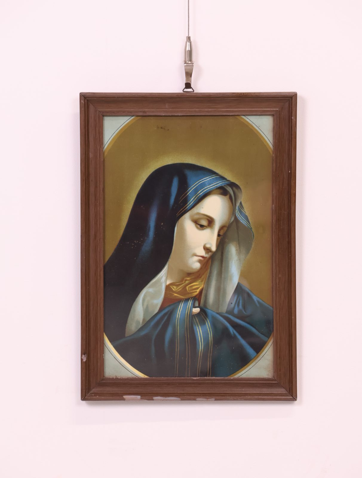 マリア フレーム ピクチャー コレクション 聖母マリア 壁掛け額絵 木製