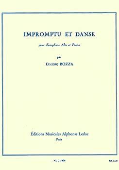 【】(未使用･未開封品)ボザ : 即興と舞曲 (サクソフォンソロ) ルデュック出版