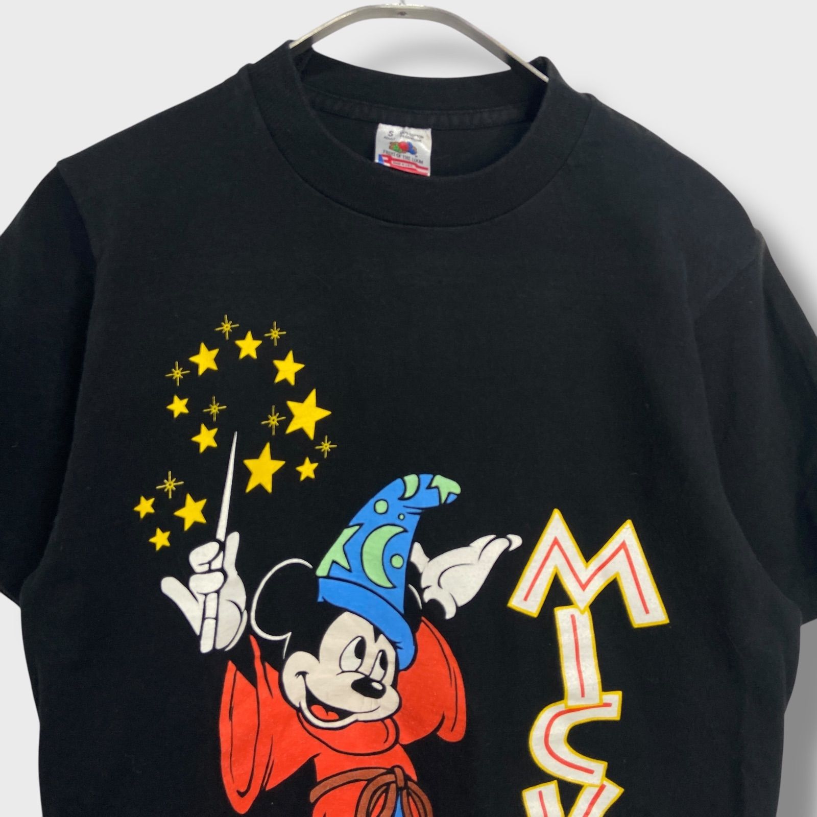 ☆美品☆ディズニー☆ファンタジアミッキー☆プリントTシャツ