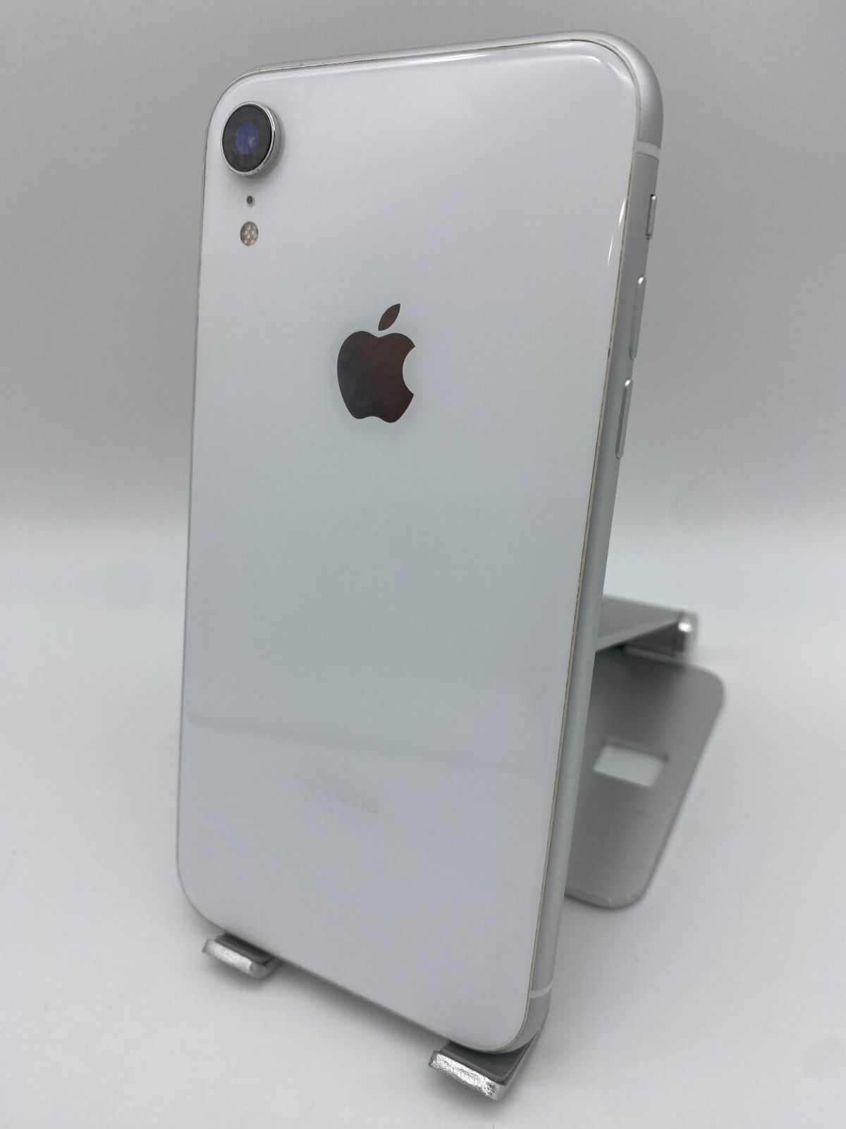 057 iPhone XR 64GB 新品バッテリー100%/シムフリー iPhoneXR 64GB ホワイト/新品バッテリー100%/シムフリー/おまけ