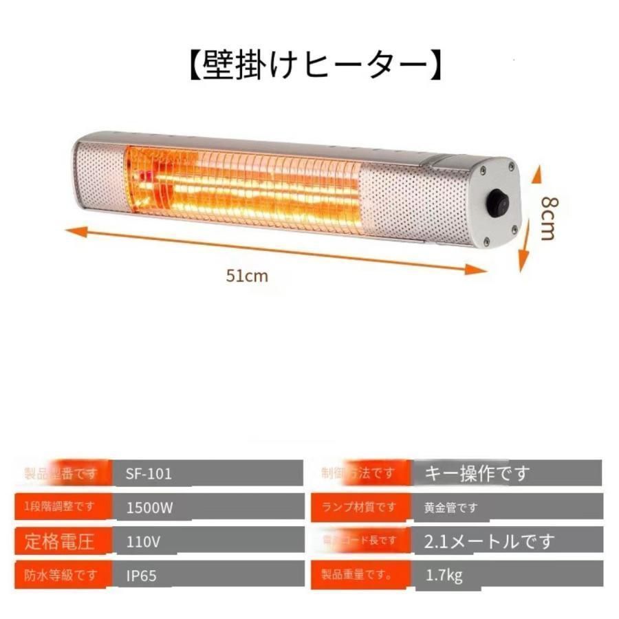壁掛け暖房器