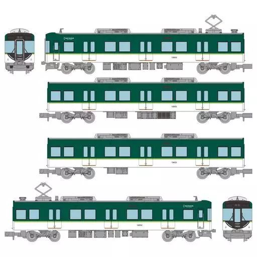 中古】鉄道模型 1/150 京阪電気鉄道13000系 4両セットB 「鉄道