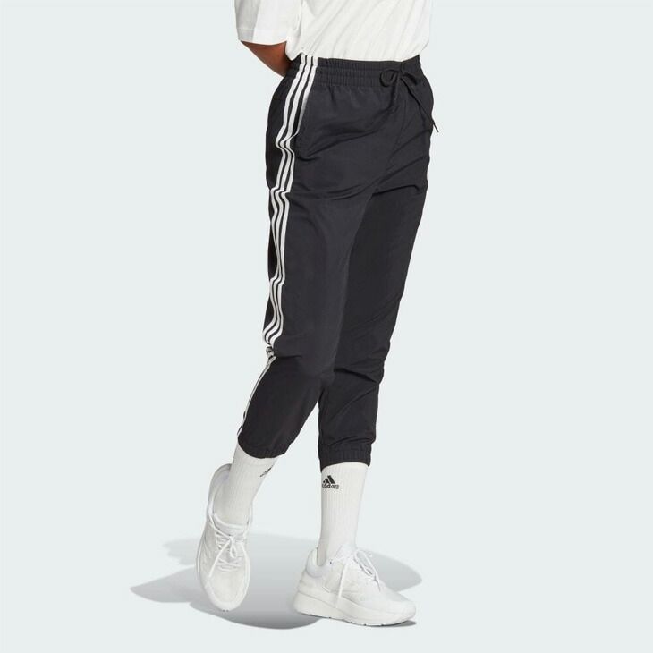 アディダス 7分丈 クロップドパンツ レディース adidas ウーブンパンツ 