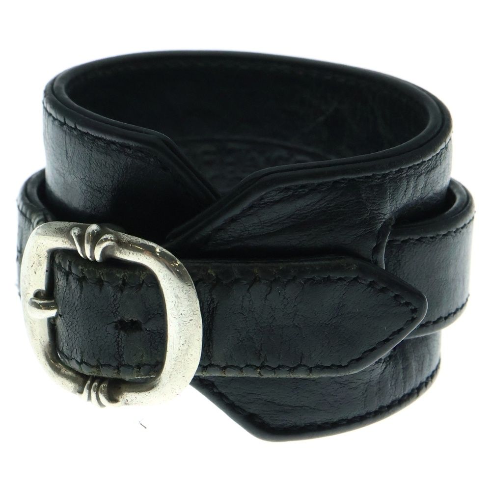 シルバー925製バックル・コンチョ付】 ガン スリンガー レザーウォッチ