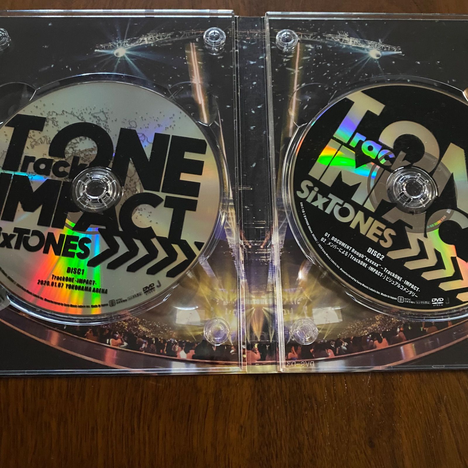 SixTONES DVD 2枚組 TrackONE IMPACT - メルカリ