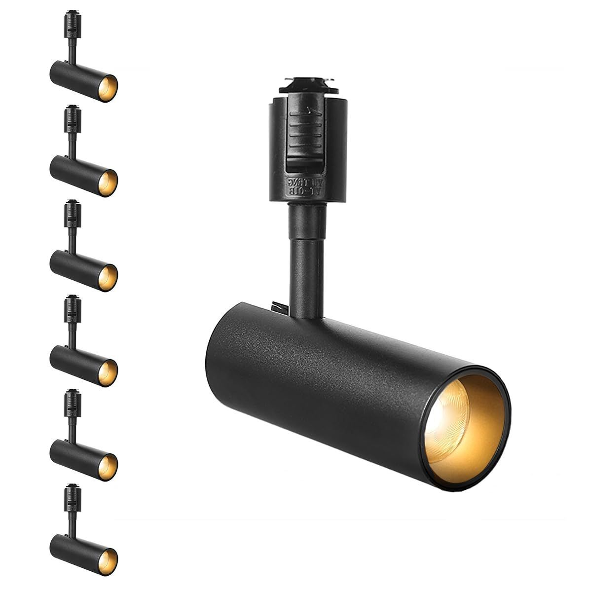 商品 大光量1100lm LED搭載 アメリカ BridgeLux LEDチップ 暖かい光3000K 演色性Ra96.5 ledスポットライト消費電力10W 器具一体型 電球不要 ライティングレール用スポットライト 取付簡単 ダクトレールライト ブラック