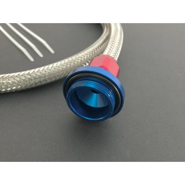 メッシュブリーザーホース 青/赤 カワサキ スズキ - メルカリ