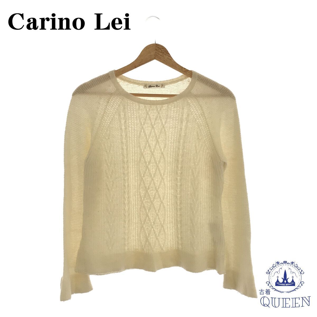 ☆美品☆ Carino Lei カリーノ トップス ニット アルパカ セーター