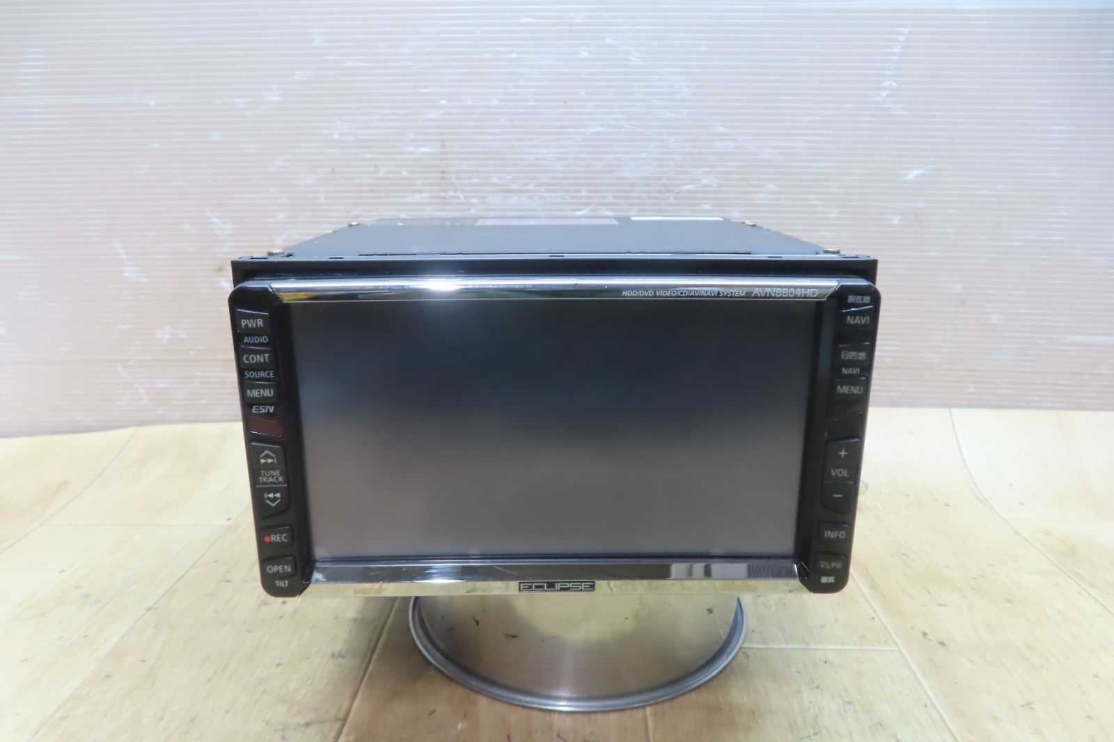 ◇AVN8804HD整備済 DVDビデオ♪＞＞イクリプス HDDナビ 整備済