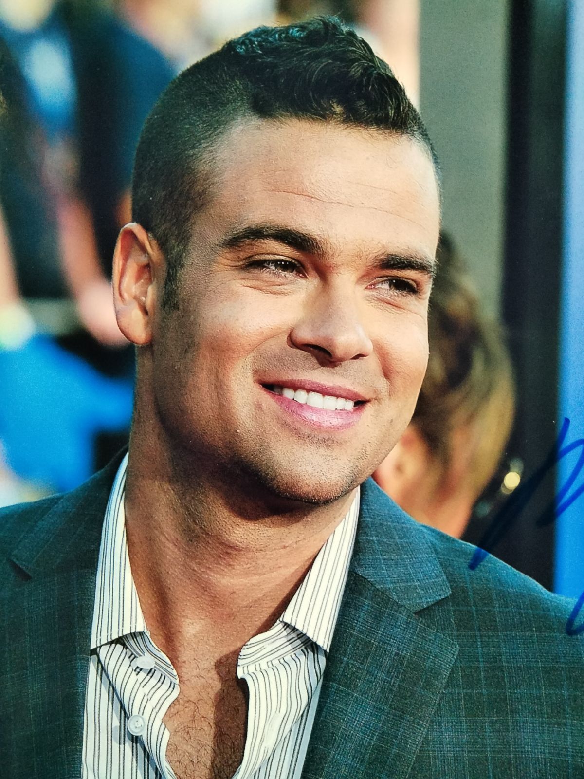 『glee/グリー』マーク・サリング直筆サイン入り写真… glee/グリー』マーク・サリング直筆サイン入り超大型写真…Mark