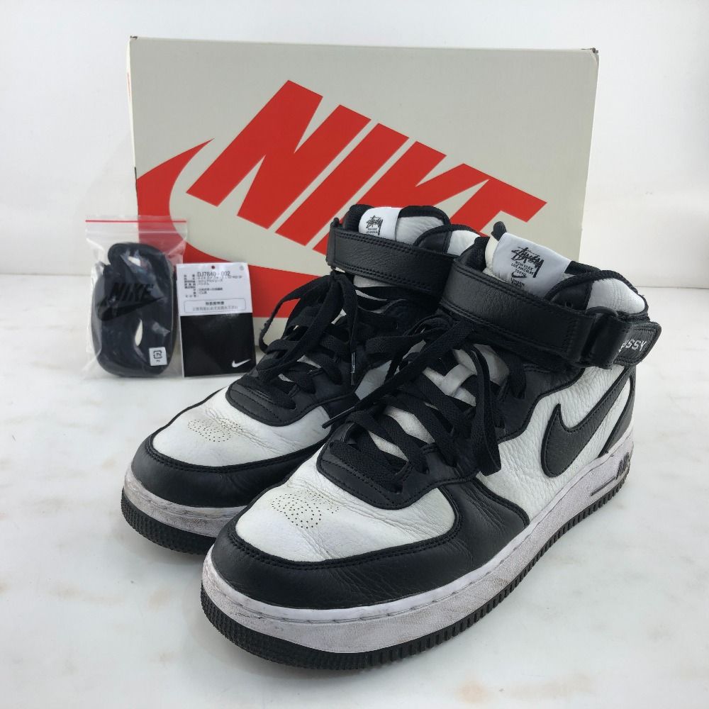 02w12772 ナイキ NIKE STUSSY ステューシー Air Force 1 Mid エア  