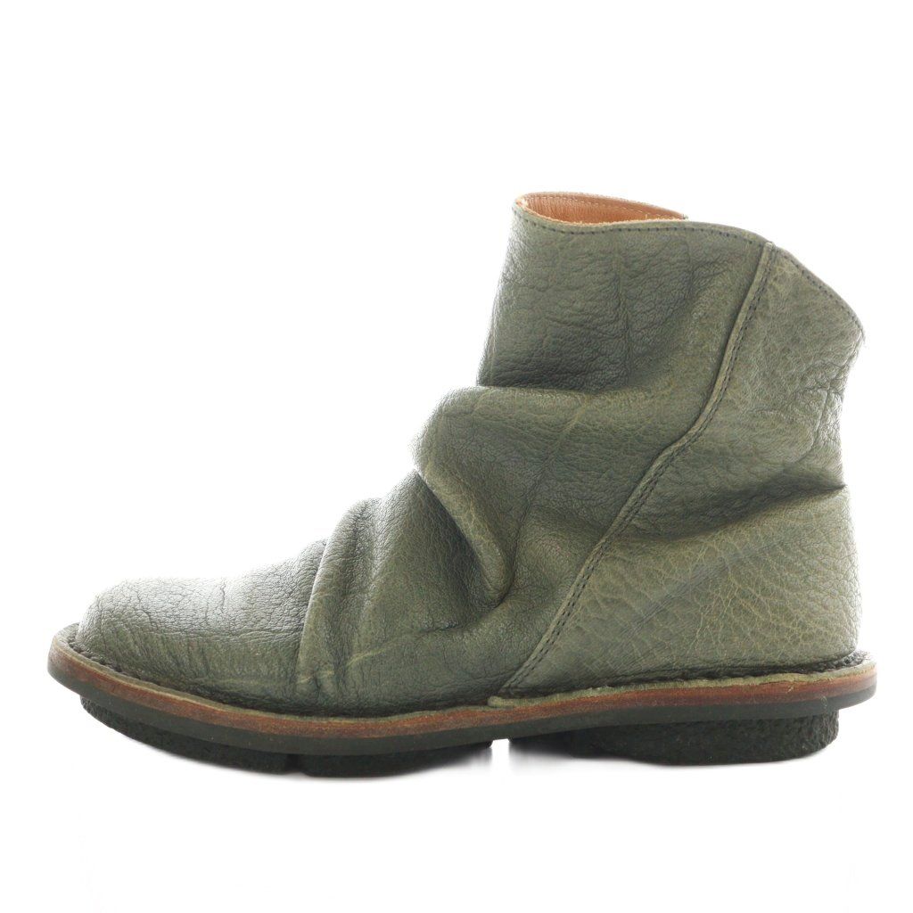 トリッペン　Trippen サイドジップショートブーツ trippen トリッペン ブーツ レディース ディアー 黒 side zip