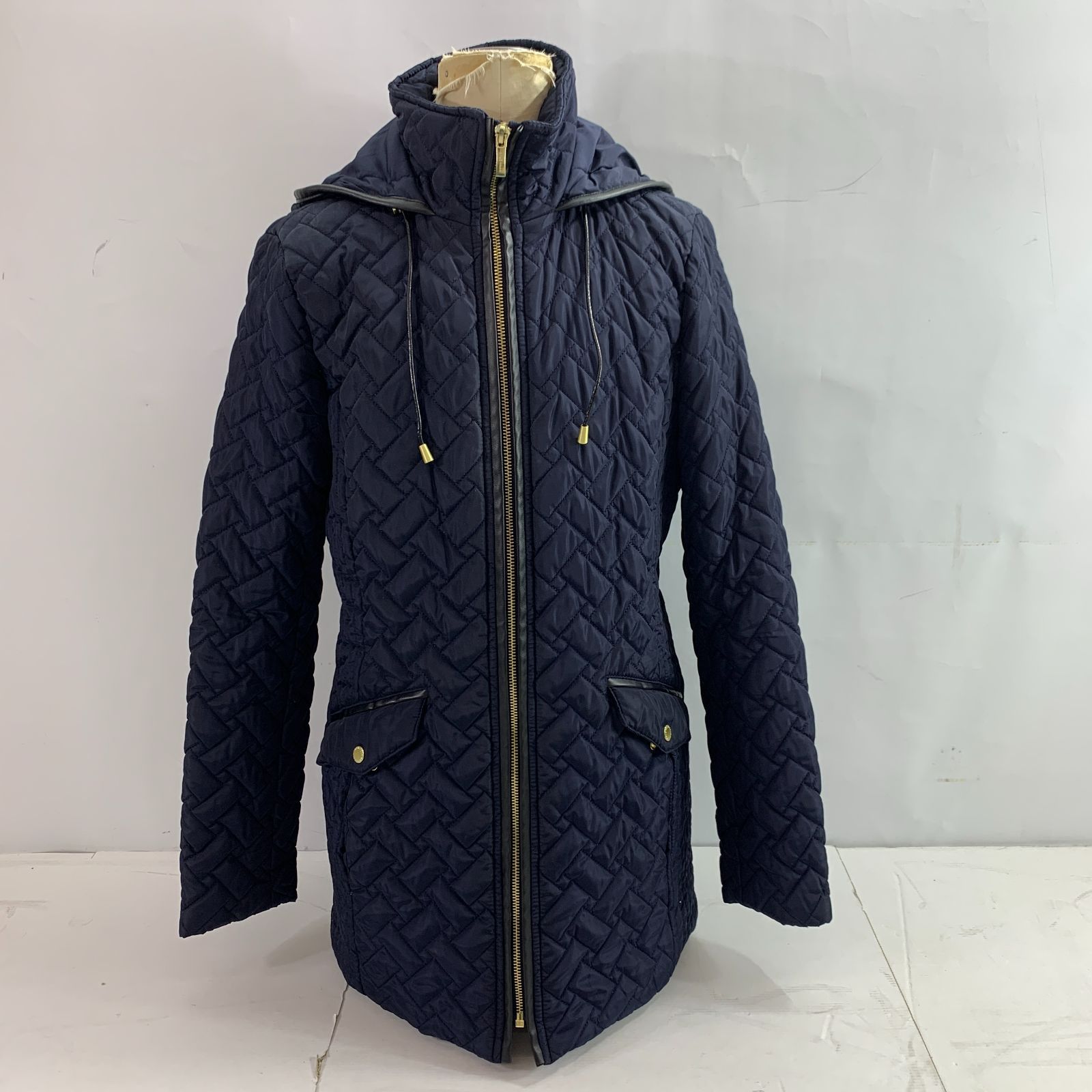 Cole haan zip front down outlet jacket