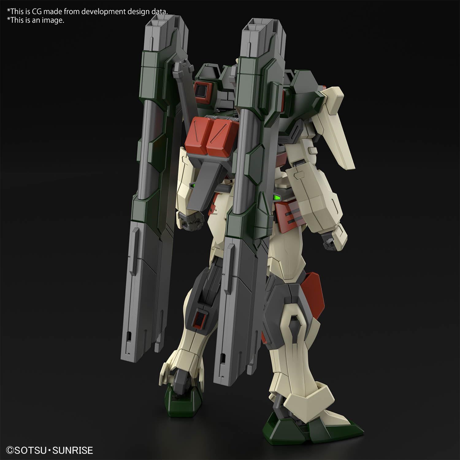 色分け済みプラモデル ライトニングバスターガンダム