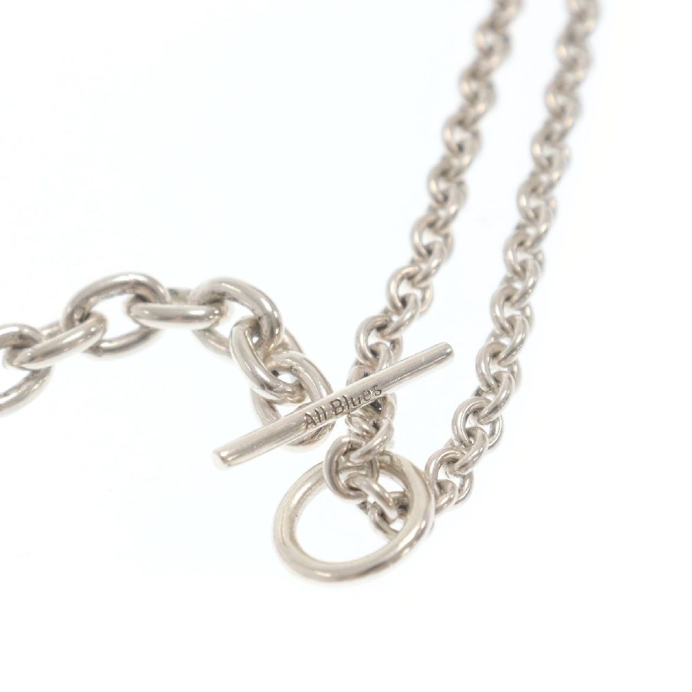 All Blues (オール ブルース) DOUBLE NECKLACE 101792 POLISHED SILVER ダブルチェーン ネックレス  シルバー - メルカリ