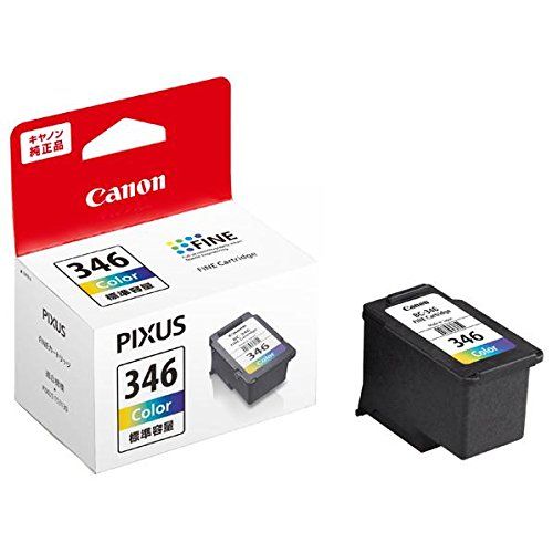 （まとめ買い）キヤノン FINEカートリッジ 3色カラー BC-346 【3個セット】