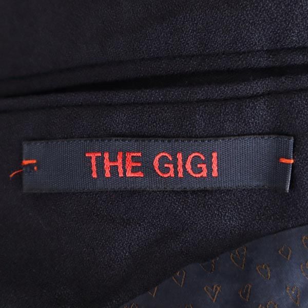 ザ ジジ ウールブレンド スーツ セットアップ 上下 46 紺 THE GIGI