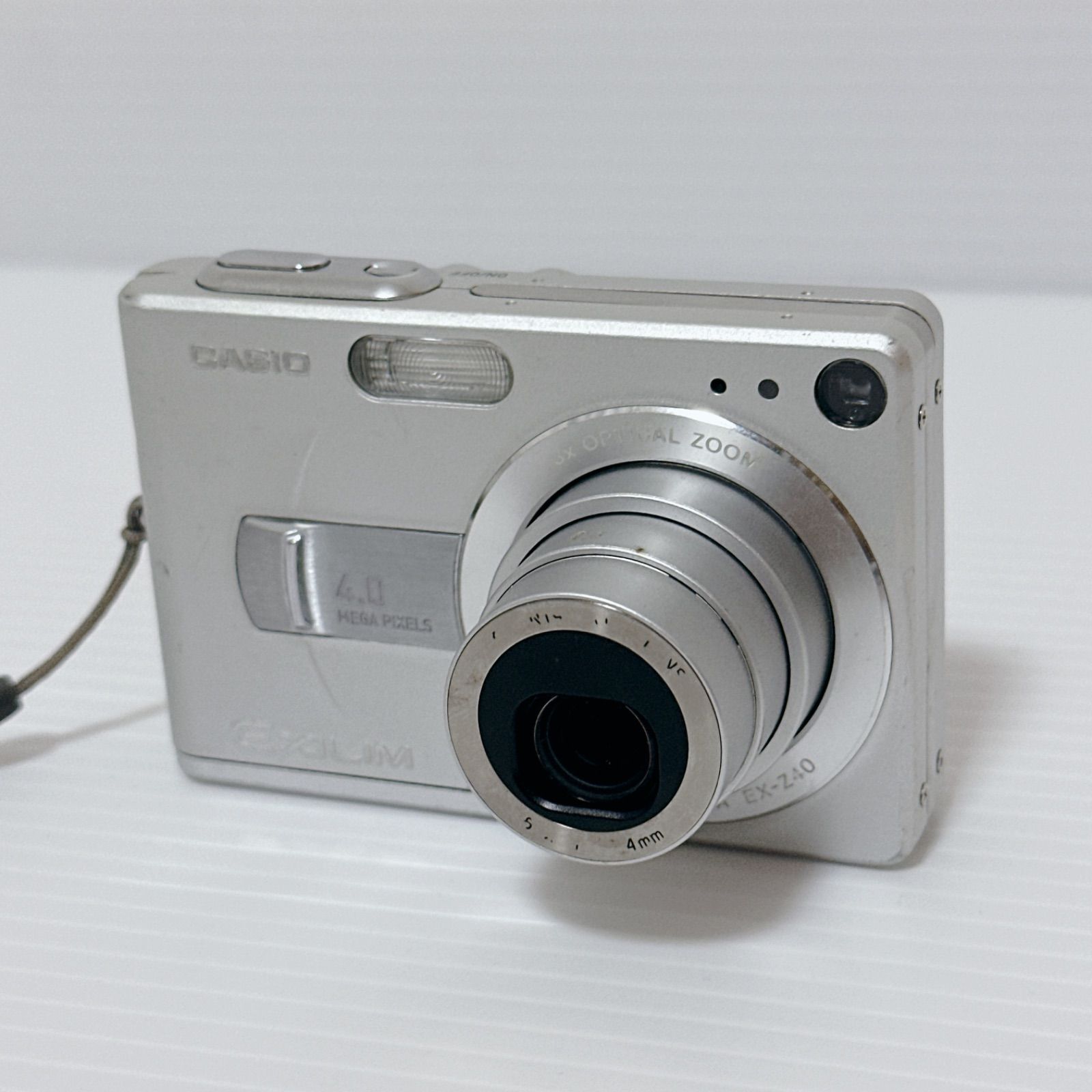 CASIO EXILIM EX Z 40 デジタルカメラ シルバー デジカメ 完備 動作品