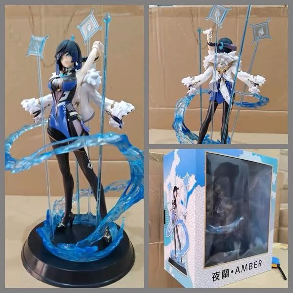 原神 夜蘭 ヤラン 生幽谷 Ver. 美少女フィギュア エフェクト付き台座 完成品 ゲーム周边 誕生日プレゼント