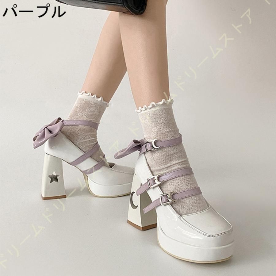 アンクルストラップ 9cmヒール