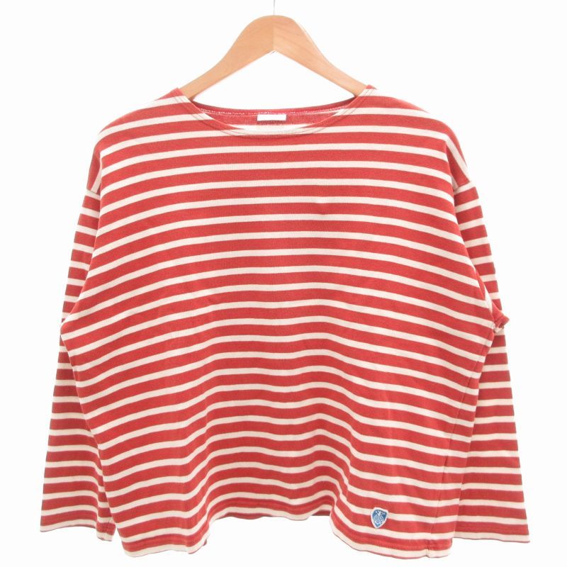 ORCIVAL　ボーダーバスクカットソー オーチバル ORCIVAL オーシバル バスクシャツ カットソー 長袖