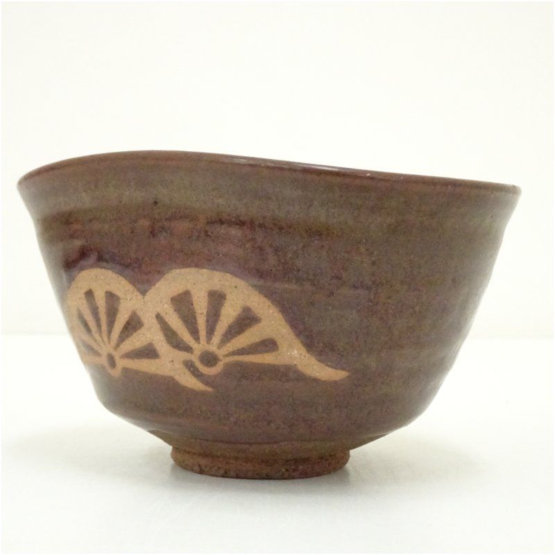 茶碗　抹茶　まっちゃ　茶道具　レトロ　骨董　古美術 作家物 刷毛目茶碗 茶道 抹茶 おしゃれ 抹茶茶碗 抹茶碗 和食器
