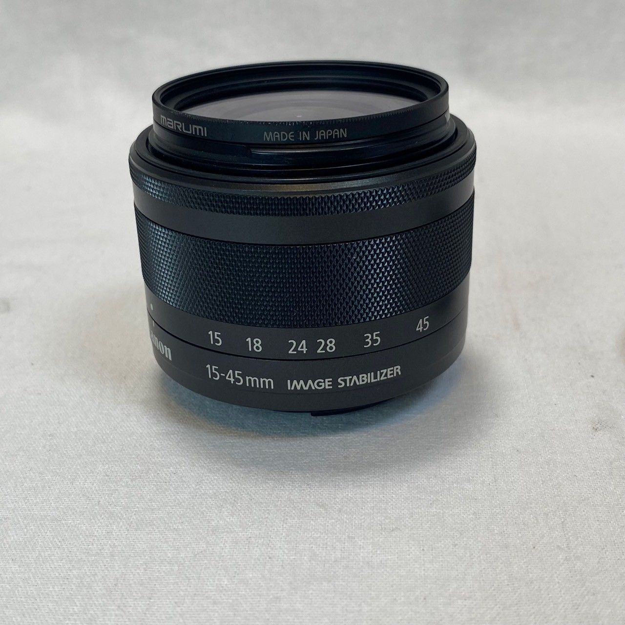 美品】Canon/EF-M/15-45mm/F3.5-6.3/IS/STM/ズームレンズ/ミラー