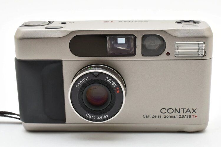 CONTAX T2 titan シルバー フィルムカメラ