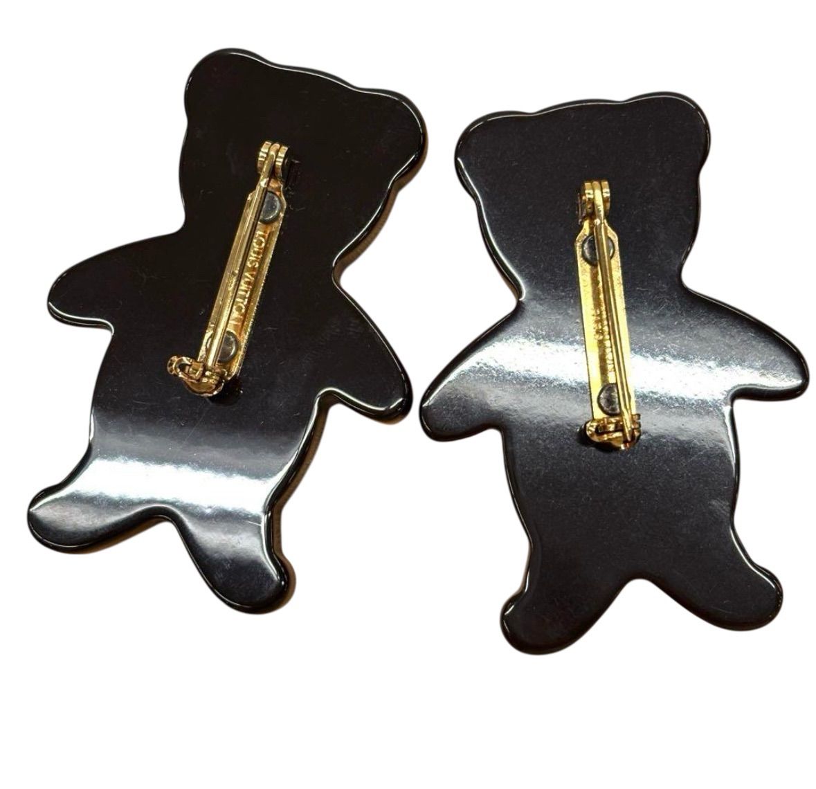 LOUISVUITTONルイヴィトンブロッシュヌヌールテディベアブローチ ルイ