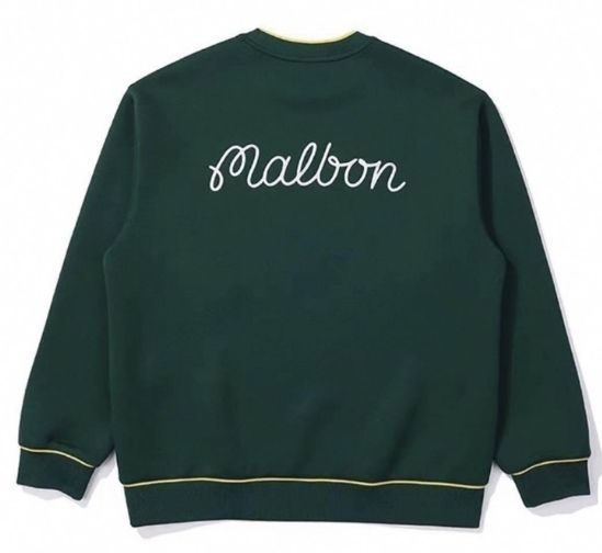 【sale!!】マルボンゴルフ メンズ トレーナー （グリーン）L グリーン マルボンゴルフ MALBON GOLF シャツ sale!!】マルボンゴルフ