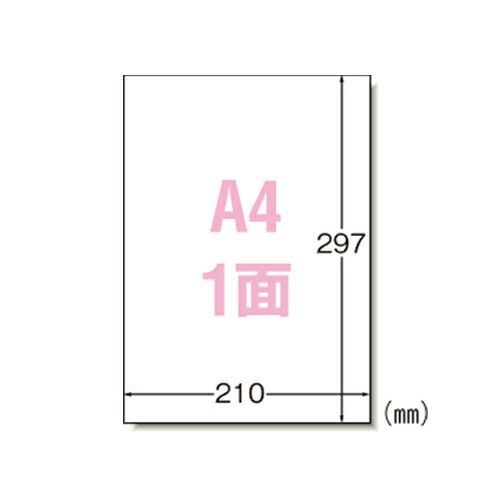 マルチプリンタラベル Ａ４ノ－カット31151 エーワン