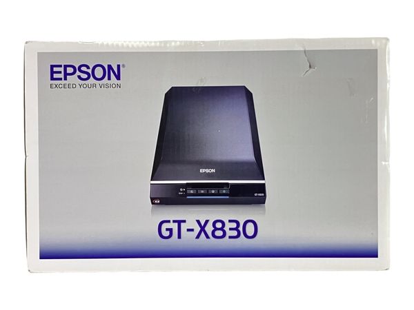 動作保証】未使用 EPSON GT-X830 スキャナー フラットベッド A4