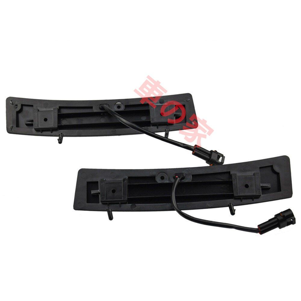 日産350Z Z33 06-09年用 LED バンパー リフレクター ランプ DRL デイタイム ランニング ライト 琥珀色 サイド マーカー用ランプ