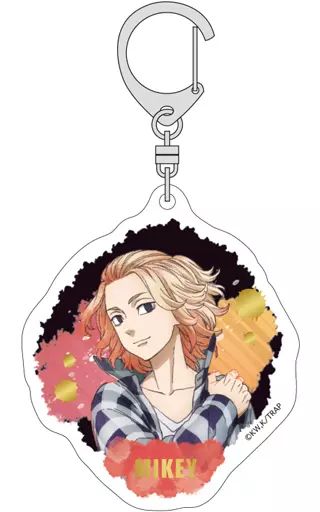 東京リベンジャーズ アクリルキーホルダーセット 佐野万次郎 マイキー 中古】雑貨 マイキー(佐野万次郎) 箔押しアクリルキーホルダー 「東京