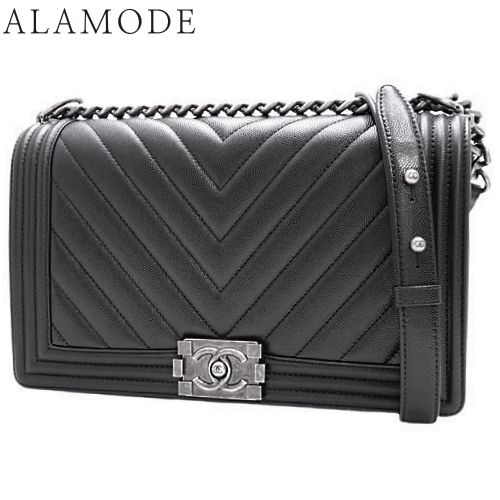 CHANEL(シャネル) ボーイシャネル チェーンショルダーバッグ CHANEL