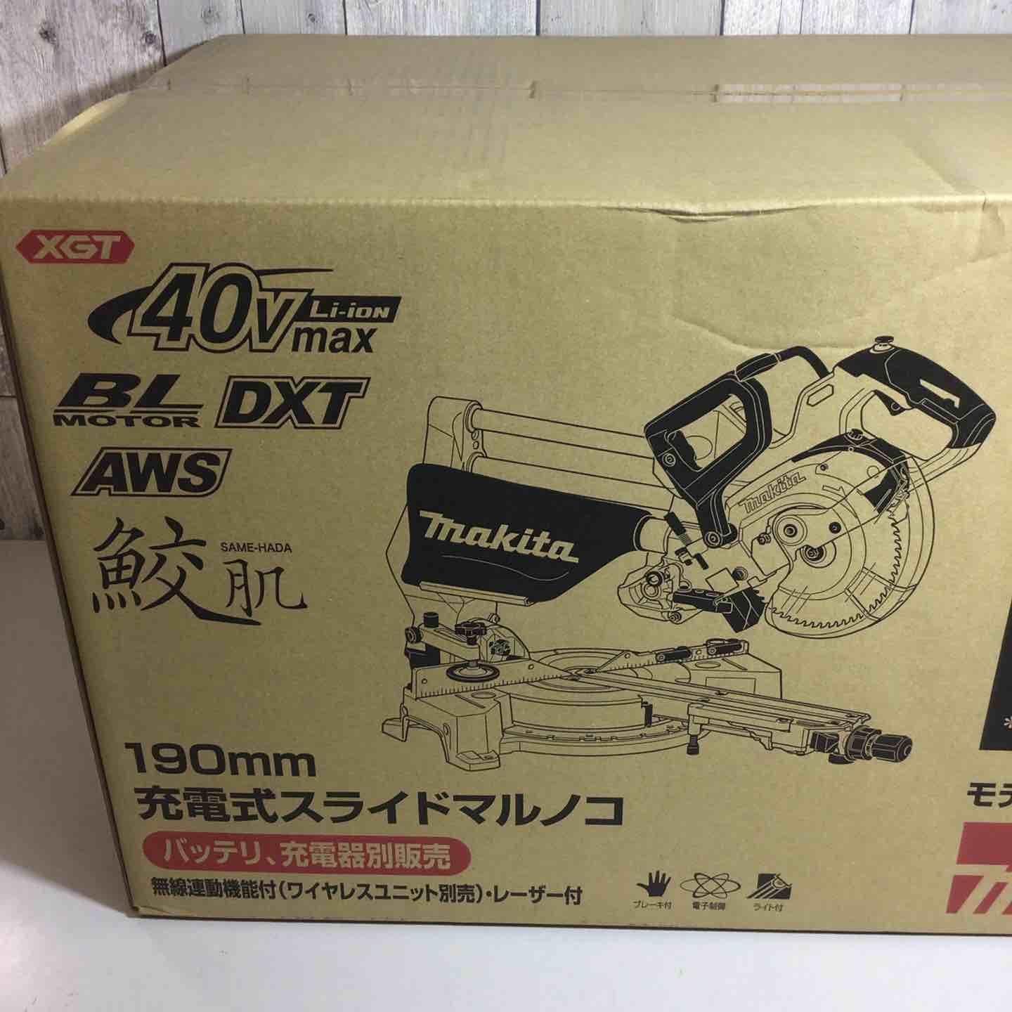 ♥品 未開封 マキタmakita コードレス 190mm スライドマルノコ LS008GZ スラマル スラ丸 充電式 40V 戸田店