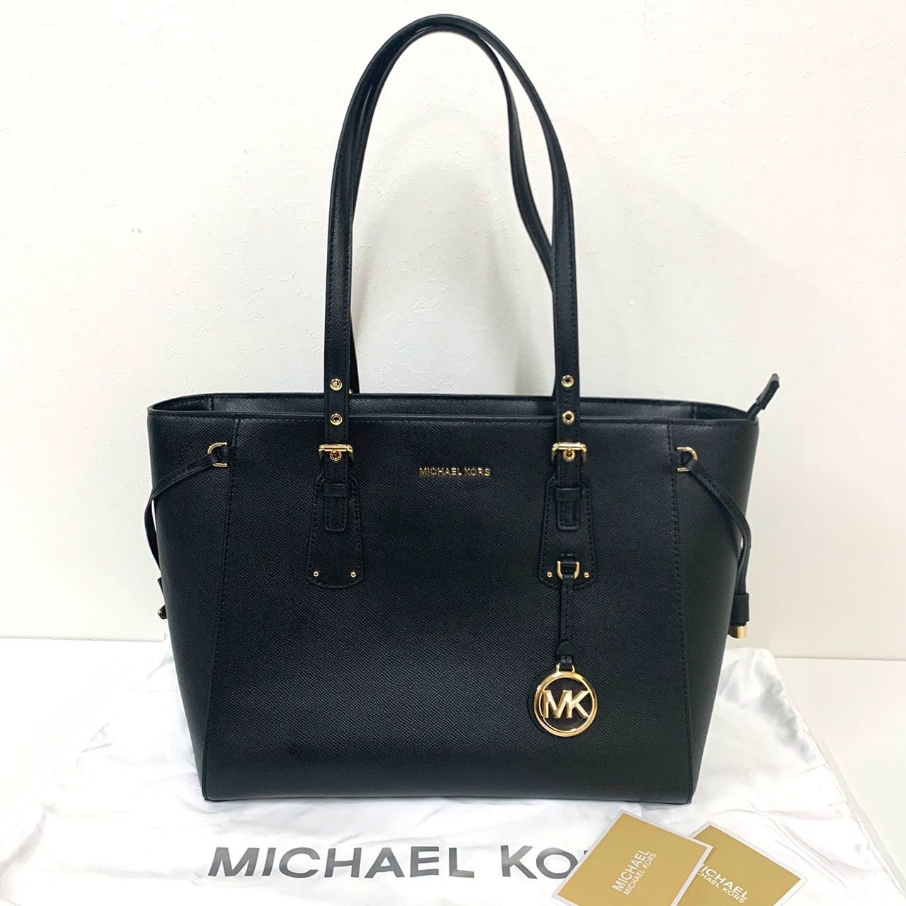 MICHAEL KORS】マイケルコース/VOYAGER/トートバッグ/ブラック/A4対応 ...