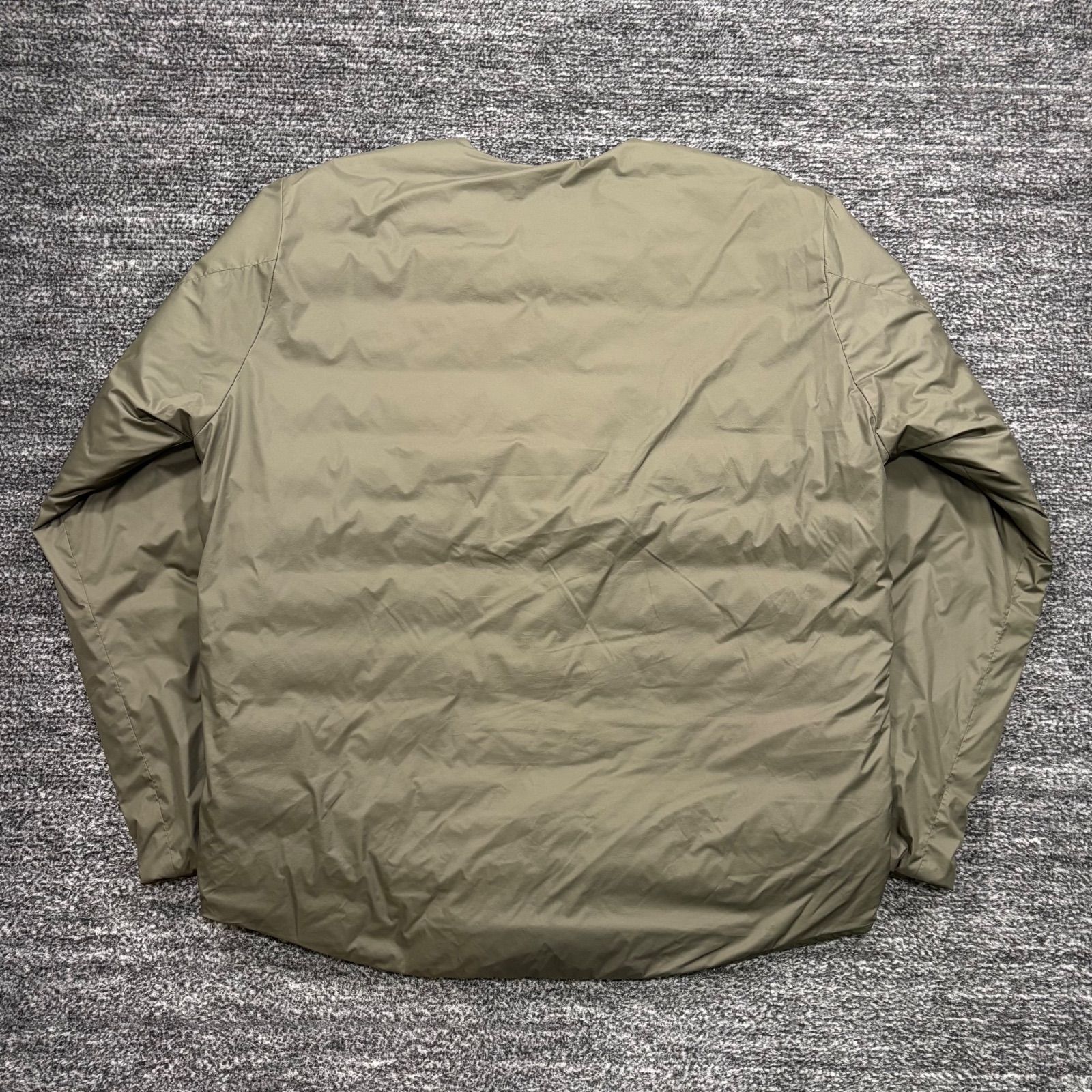 NANGA × URBAN RESEARCH DOORS インナーダウンジャケット オリーブ L ナンガ アーバンリサーチ