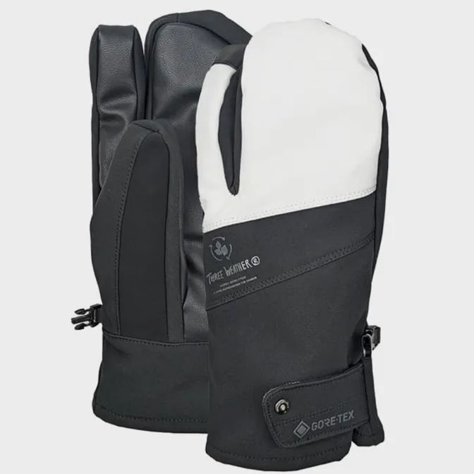 ムラスポ スリーウェザー ACTIVE TRIGGER ホワイト グローブ スノーボード 20％OFF