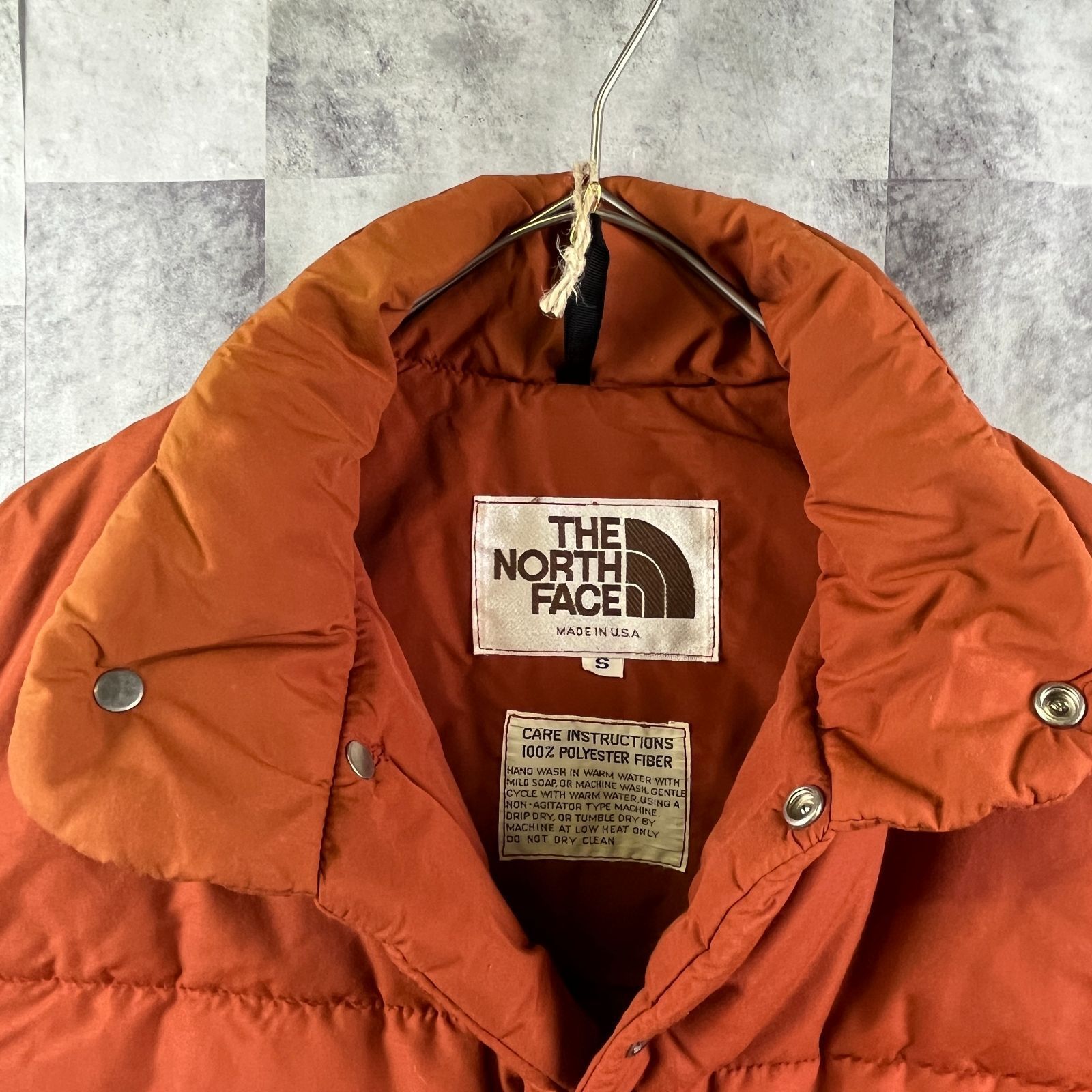 【USA製】80s THE NORTH FACE 茶タグ 中綿ベスト 80s USA製 THE NORTH FACE 中綿ベスト 茶タグ オレンジ S - メルカリ