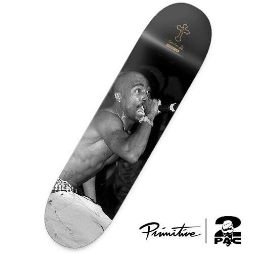 PRIMITIVE × TUPAC ENCORE TEAM Deck 2PAC デッキ スケート