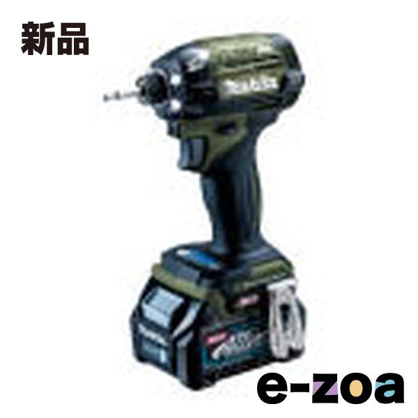 makita マキタ 充電式インパクトドライバ オリーブ バッテリBL4025×2本 充電器DC40RA ケース付 TD002GRDXO 2558936