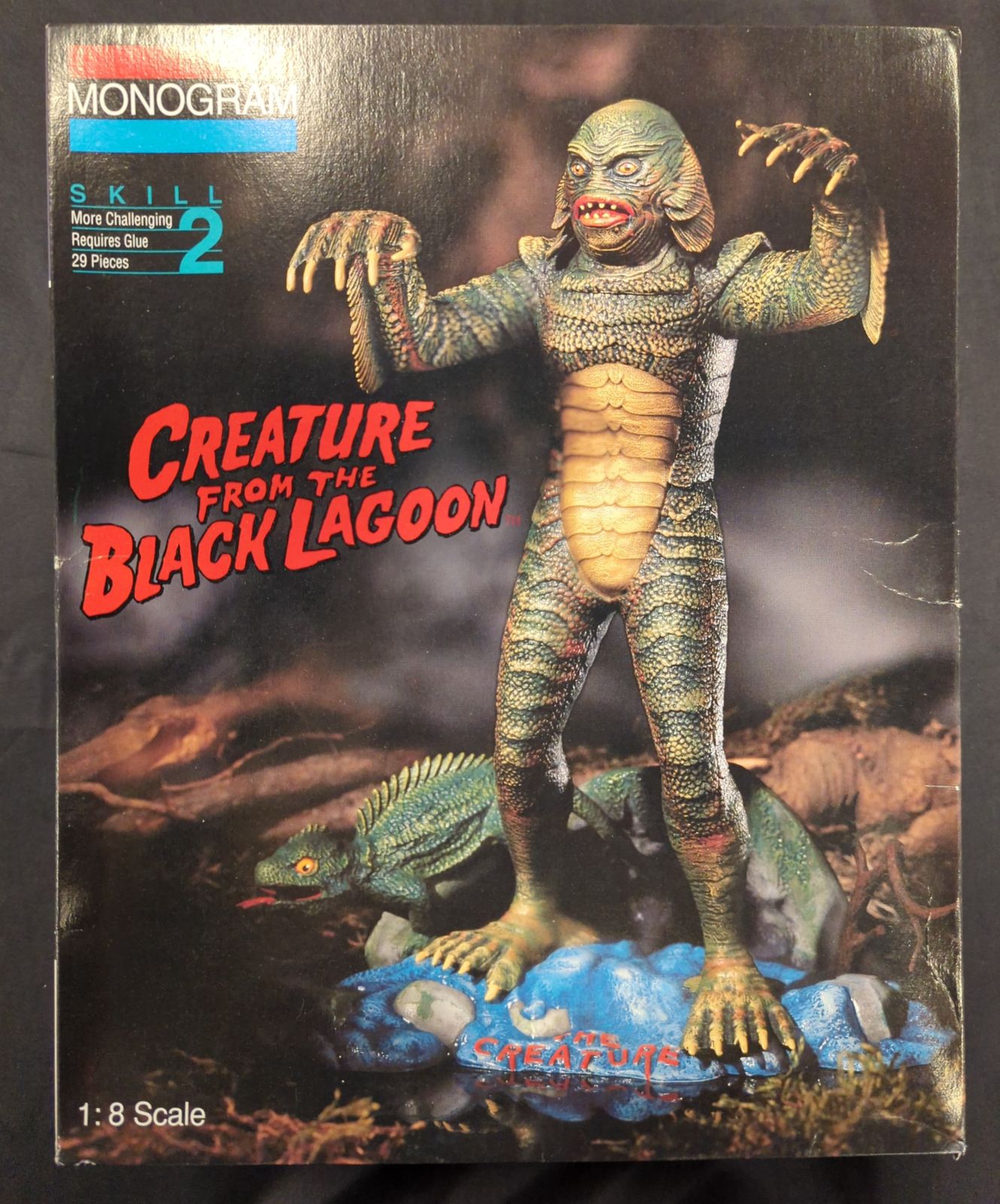 MONOGRAM SKILL 2 / MODEL KIT CREATURE FROM THE BLACK LAGOON （大アマゾンの半魚人） THE CREATURE 1/8スケール