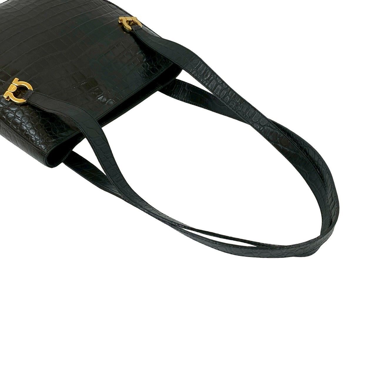 極 美品 袋付 Salvatore Ferragamo サルヴァトーレフェラガモ