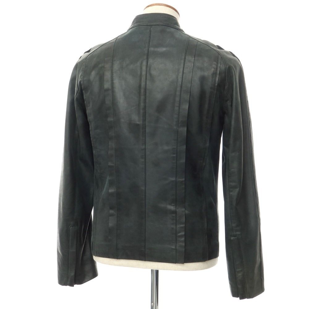 中古】マルタンマルジェラテン Martin Margiela 10 ラムレザー ジップ  