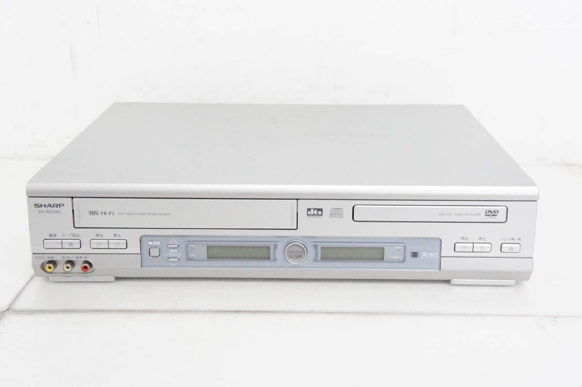 DVDプレーヤー一体型VHSビデオデッキ