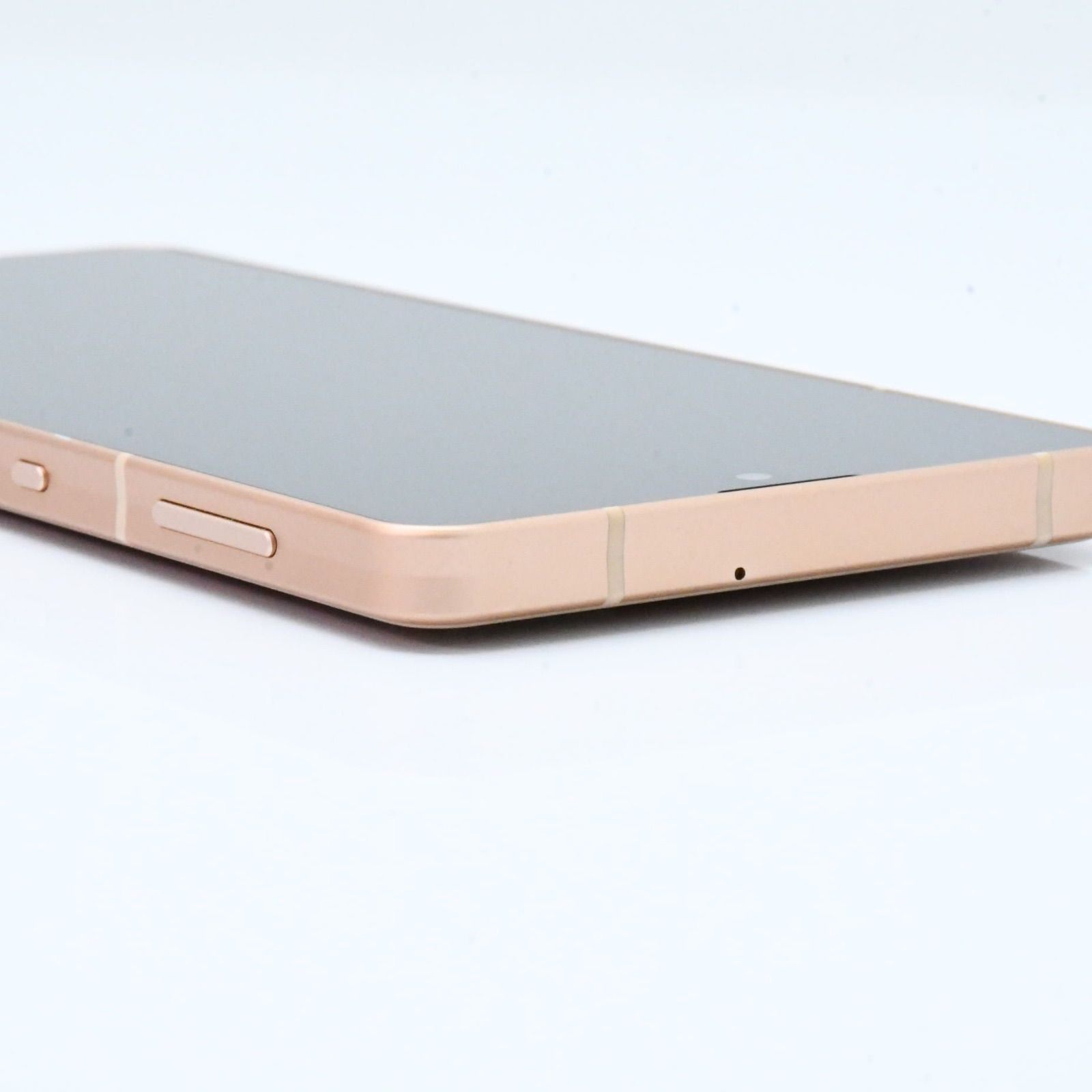 美品＊電池良好】au SIMフリー AQUOS sense6s SHG07 ライトカッパー