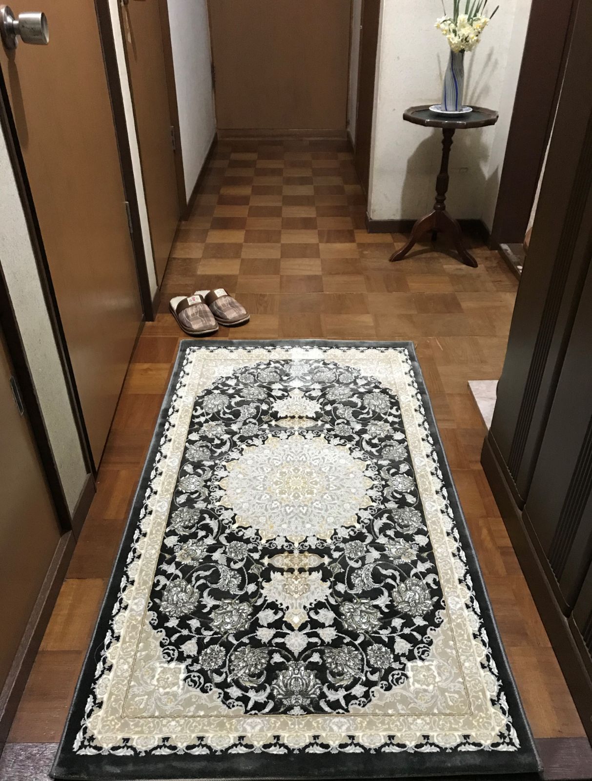 くらいのも 高密度、輝く、多色織絨毯！ 房無し 60×90cm‐166001の通販